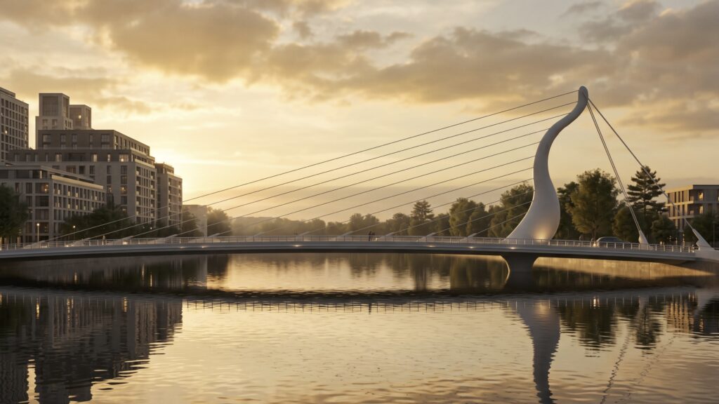 THE HARP BRIDGE – BRIDGE