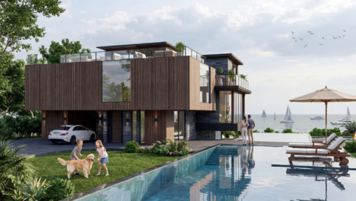 VILLA 1/2